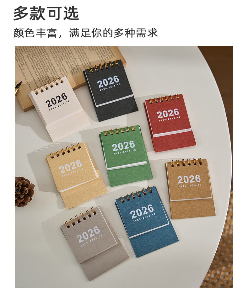 2026 Mini Desk Calendar