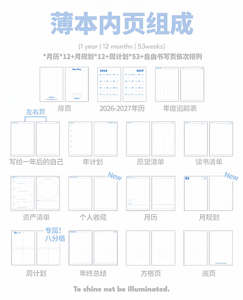 2026 A5 Soft Cover Planner