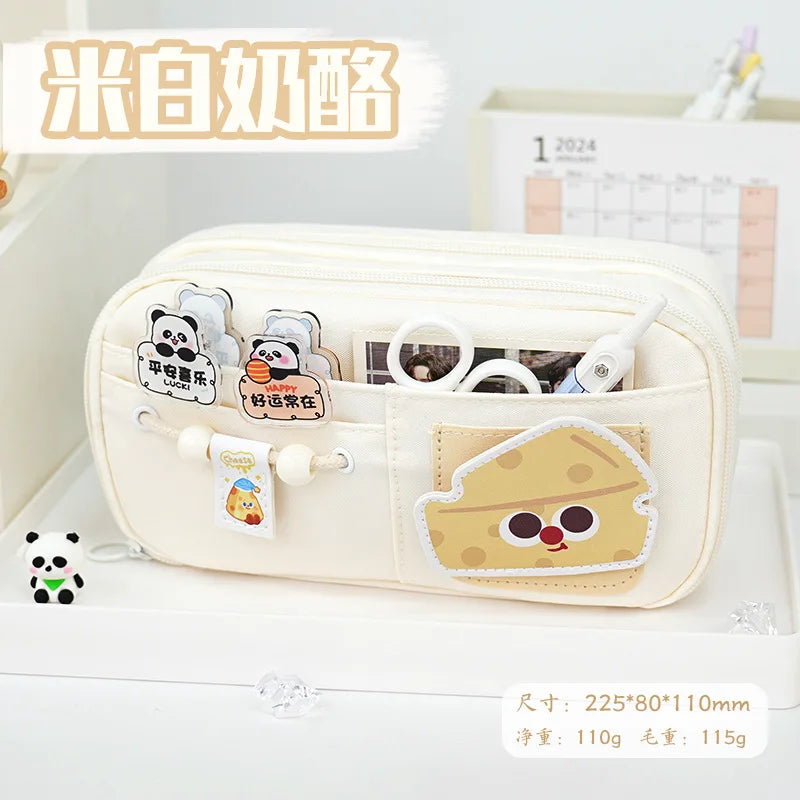 Large Capacity Pencil Case / Pen Bag