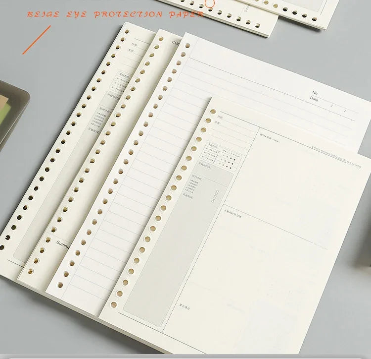 Refillable A4/B5/A5 Binder Notebook