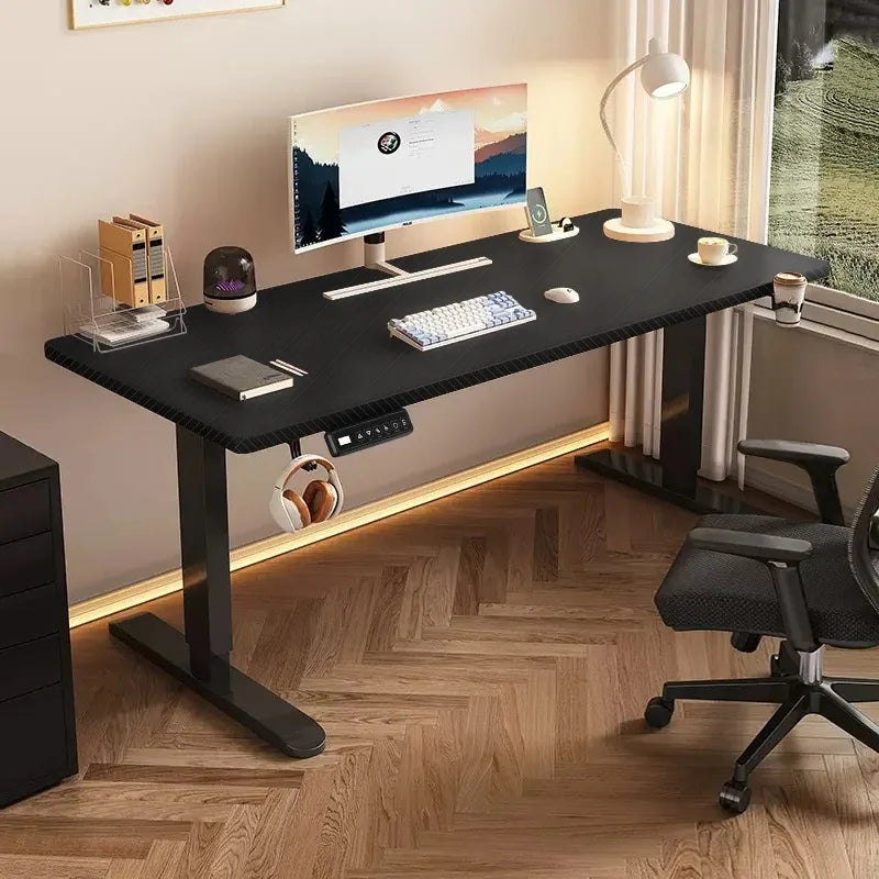 EleElectric Height Adjustable Sit-Stand Deskctric Height Adjustable Desk – Sit-Stand Computer Table for Home Office