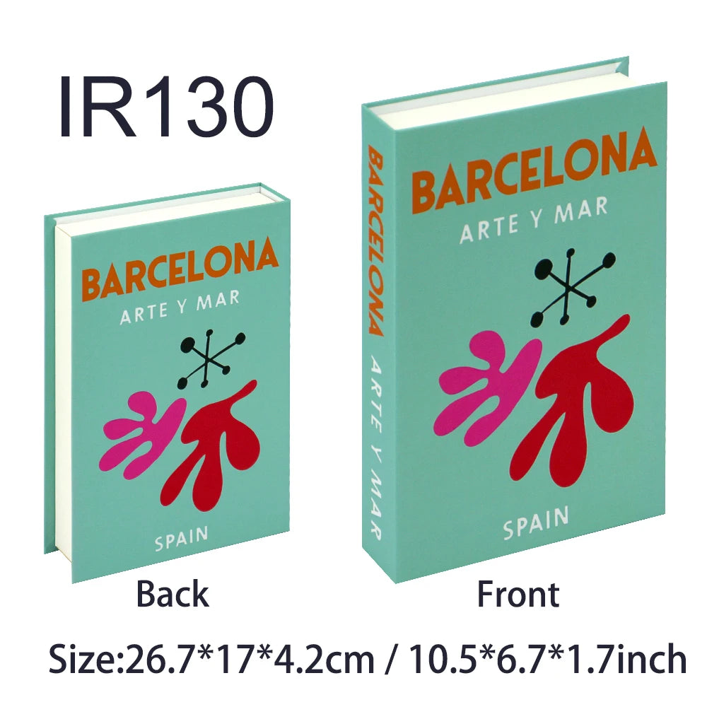 Modern Decorative Fake Book Set