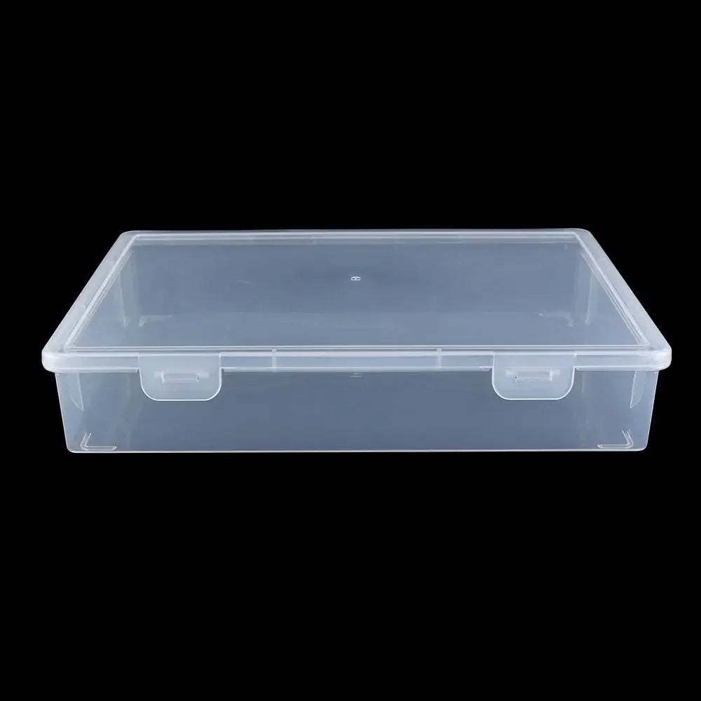 Transparent A4 File Storage Box