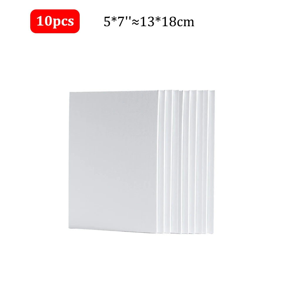 10-Piece Canvas Board Set