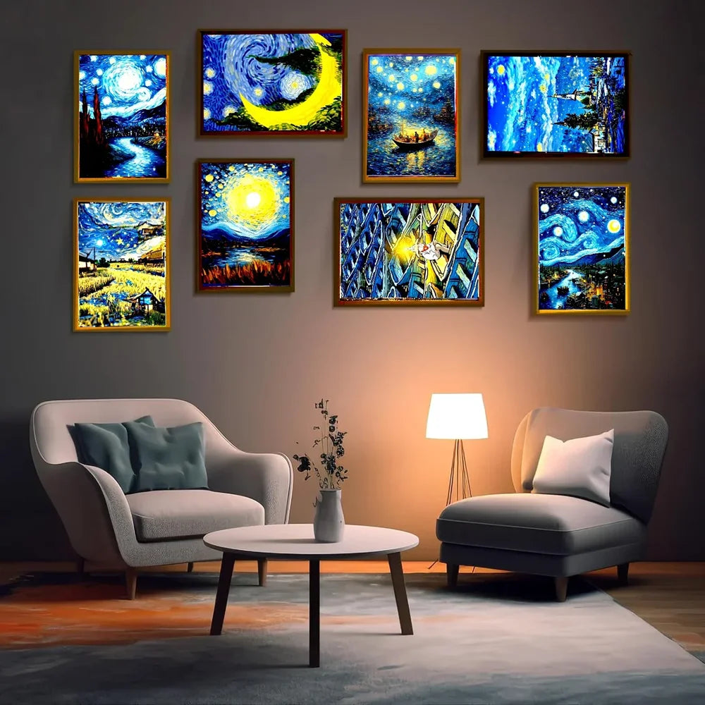 Moon Lamp Picture Frame