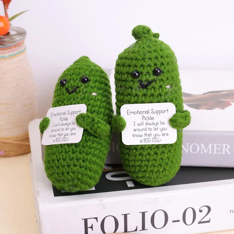 Funny Crochet Positive Energy Doll Set