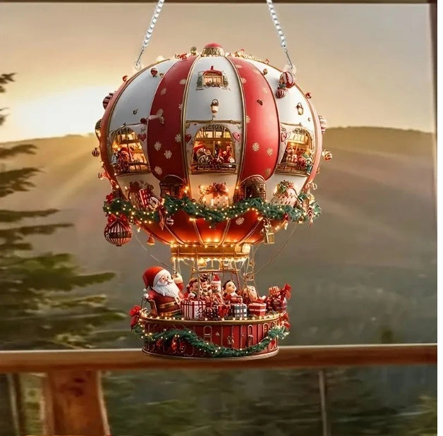 Acrylic Santa Wall Decoration