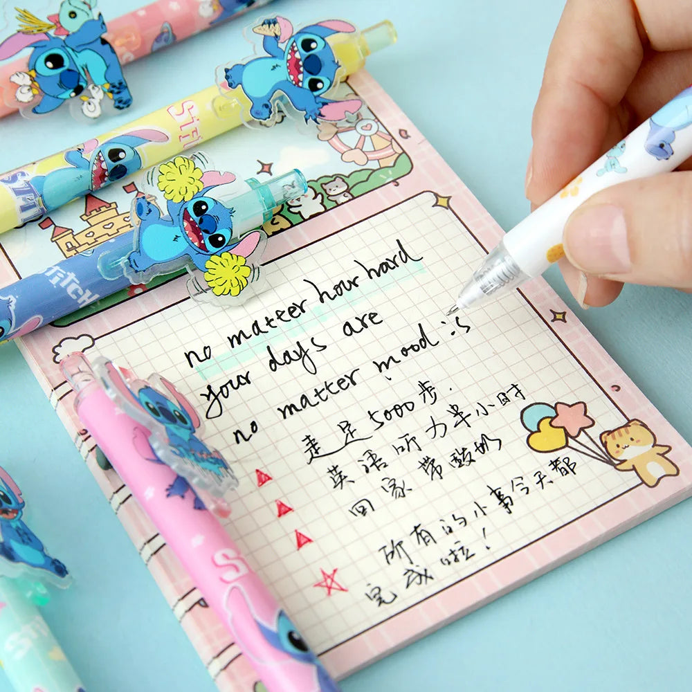 Disney Stitch 48pcs Gel Pen Set: