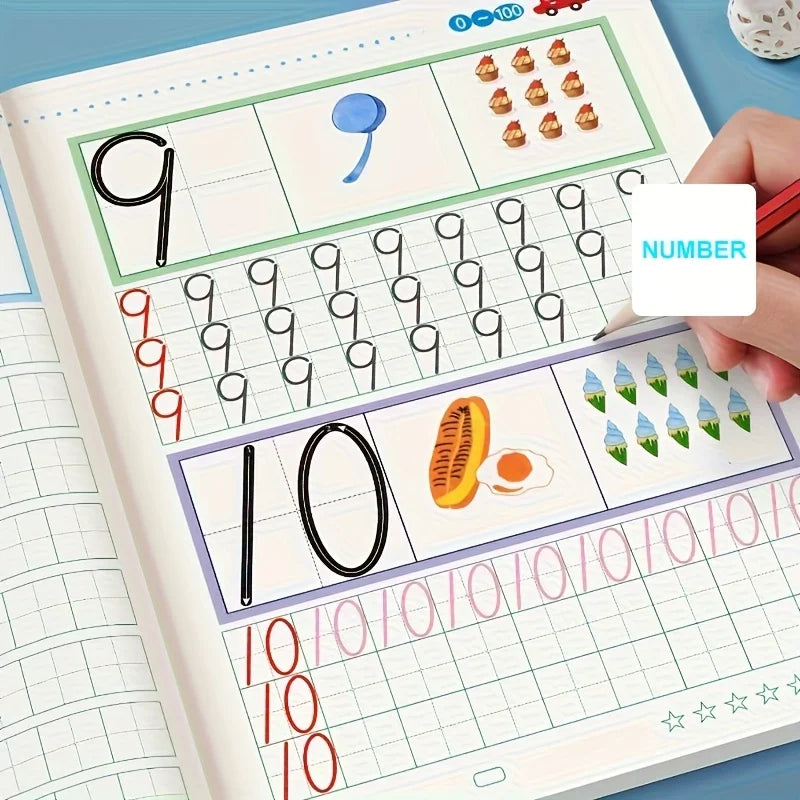 Alphabet & Number Tracing Workbook