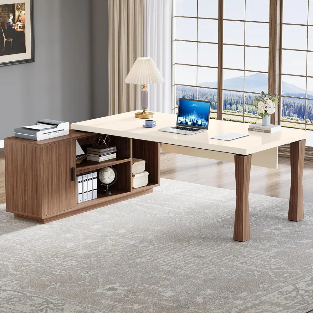 Executive L-Shaped Desk