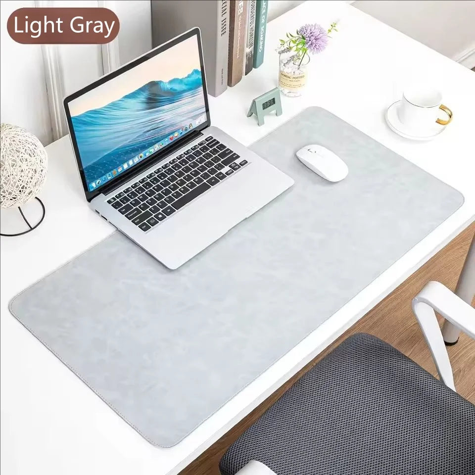 Waterproof PU Leather Desk Mat & Mouse Pad