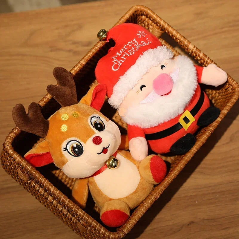 Cute  – Santa, Elk & Snowman