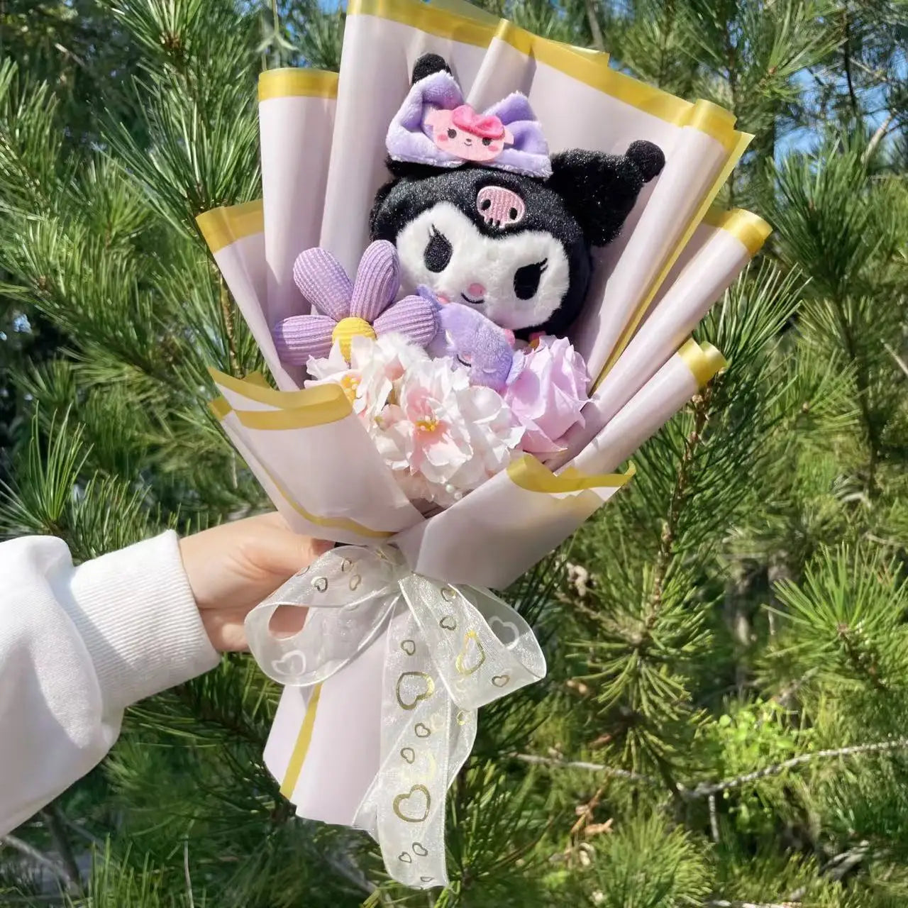 Cartoon Plush Flower Bouquet Gift