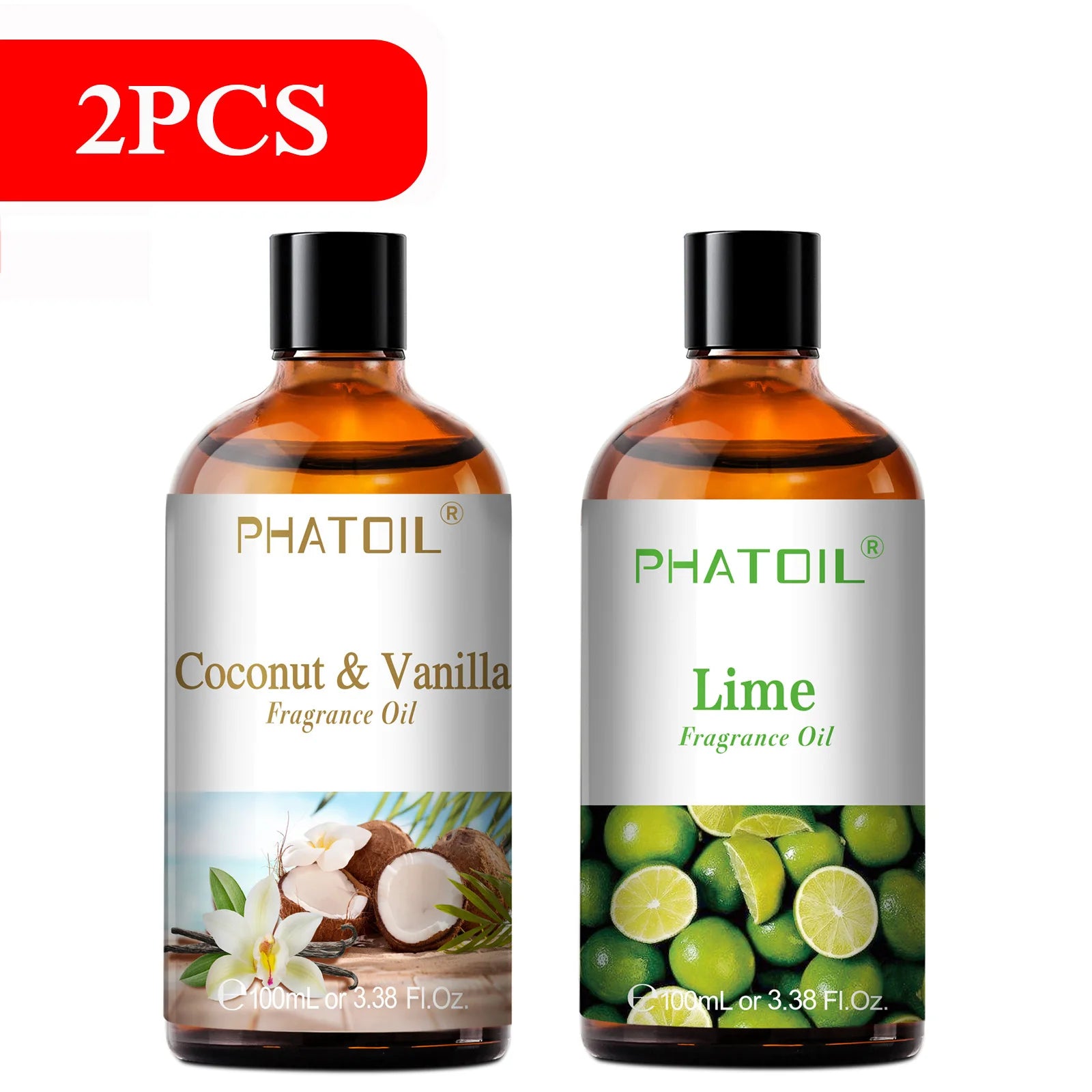 PHATOIL 100ml Fragrance Oils for Aromatherapy & Diffuser