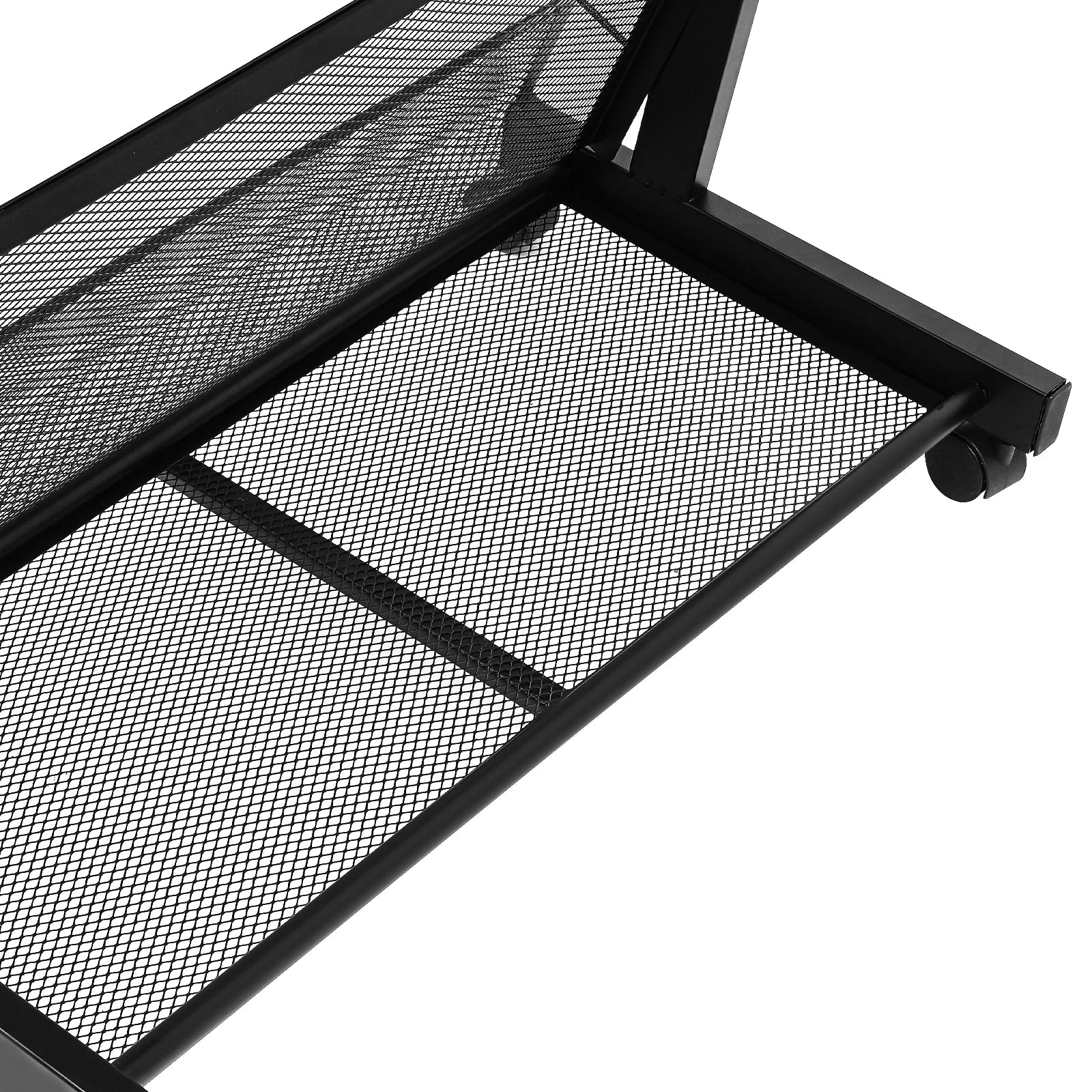 5-Tier Rolling Magazine Rack