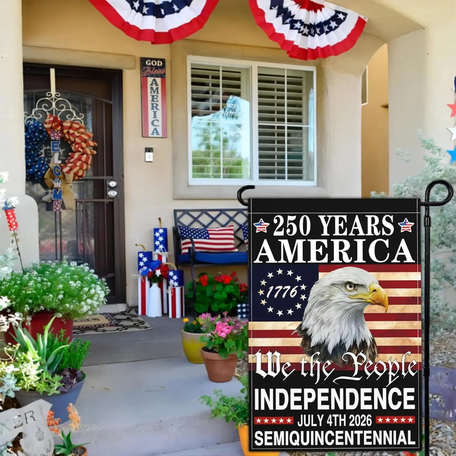 250th USA Patriotic Flag