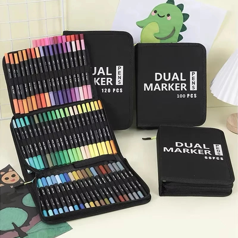 Watercolor & Fine liner Art Set