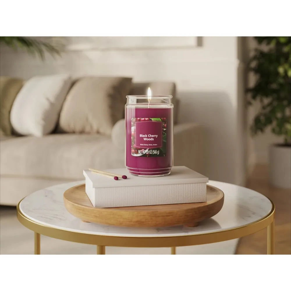 Black Cherry Woods Candle