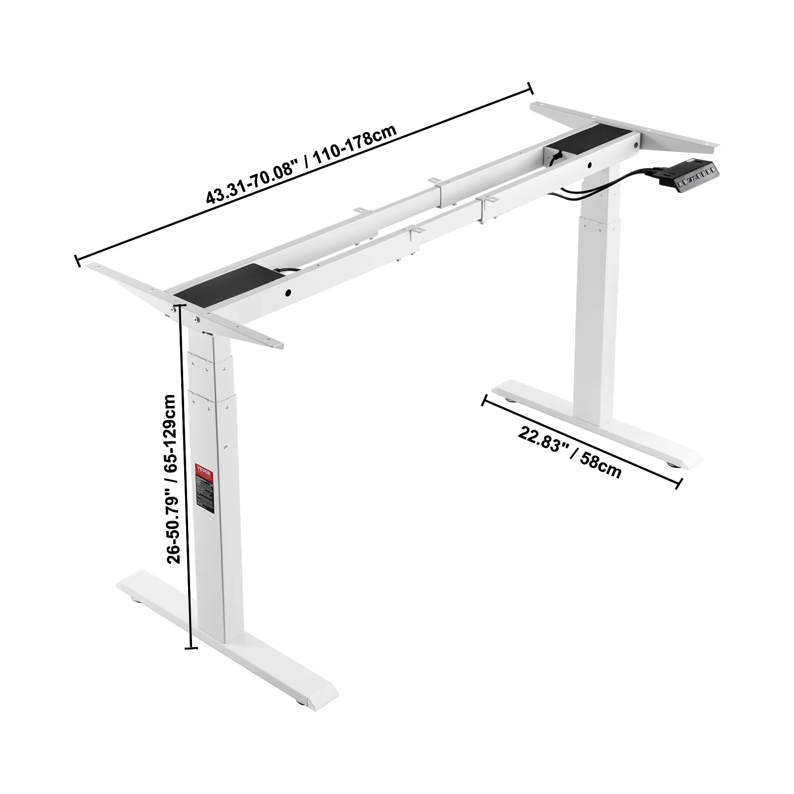 SucceBuy Electric Standing Desk Frame –