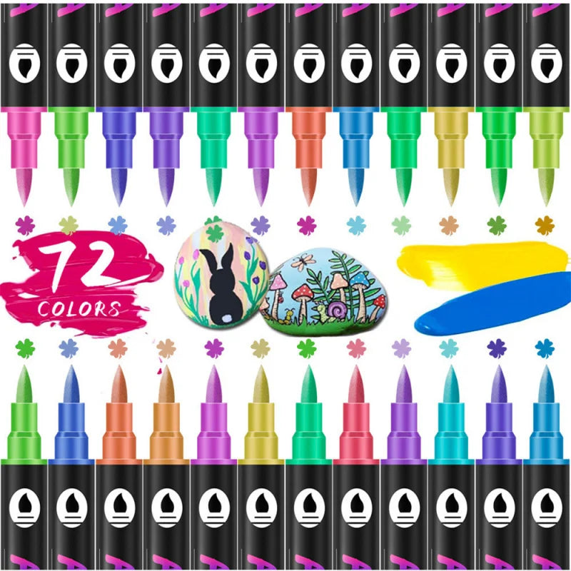 Acrylic Paint Markers Set