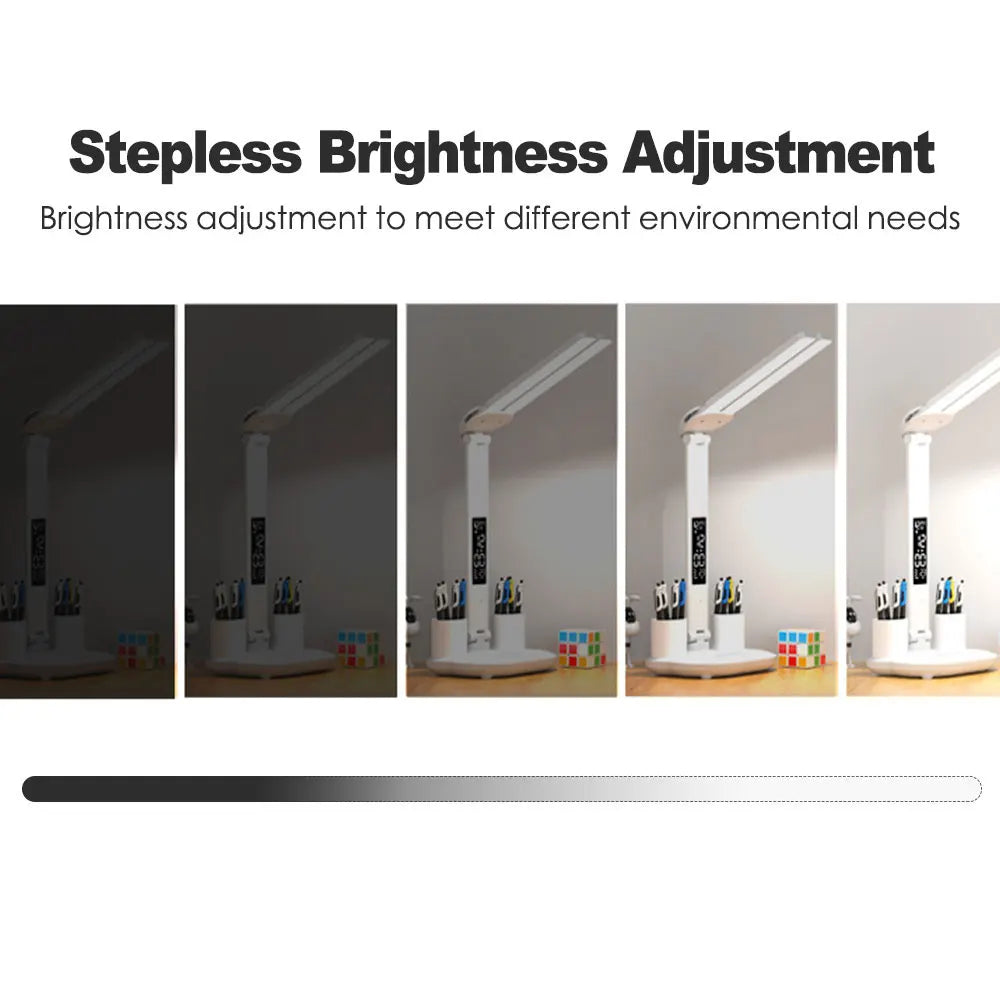 LED Desk Lamp with Calendar