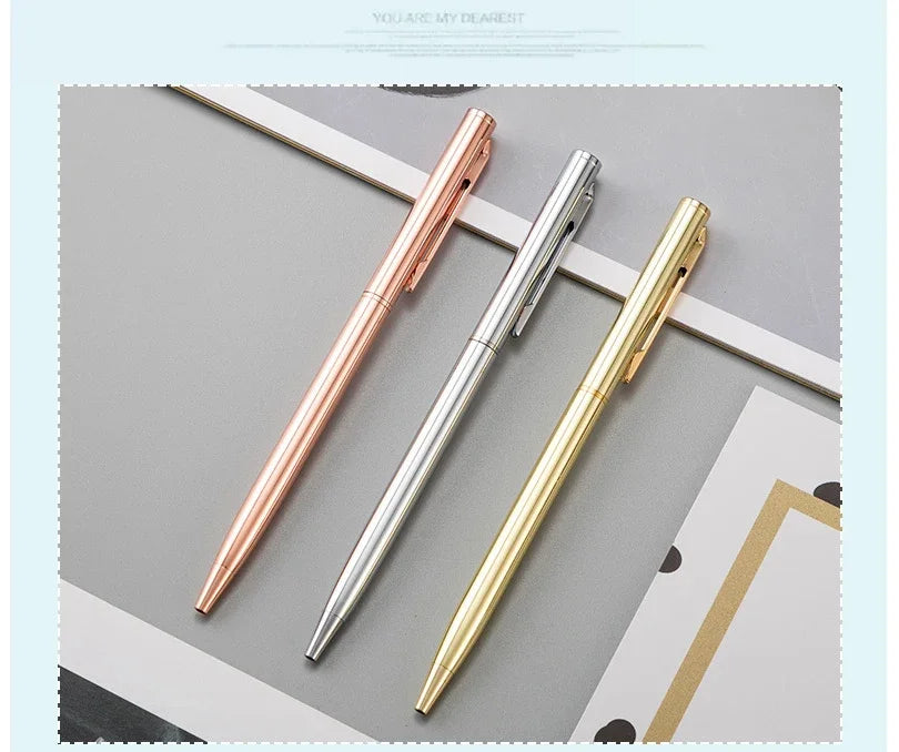 100pcs Metal Ballpoint Pen Set