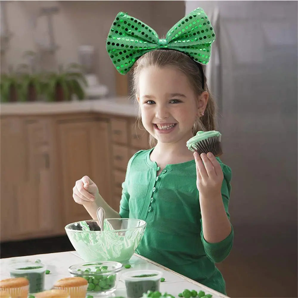 St. Patrick’s Day Shamrock Headband