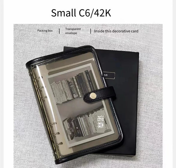 A5 A6 Soft Cover Binder Journal