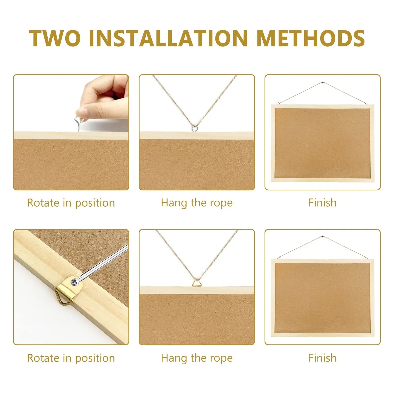 Retro Cork Board – Single & Double