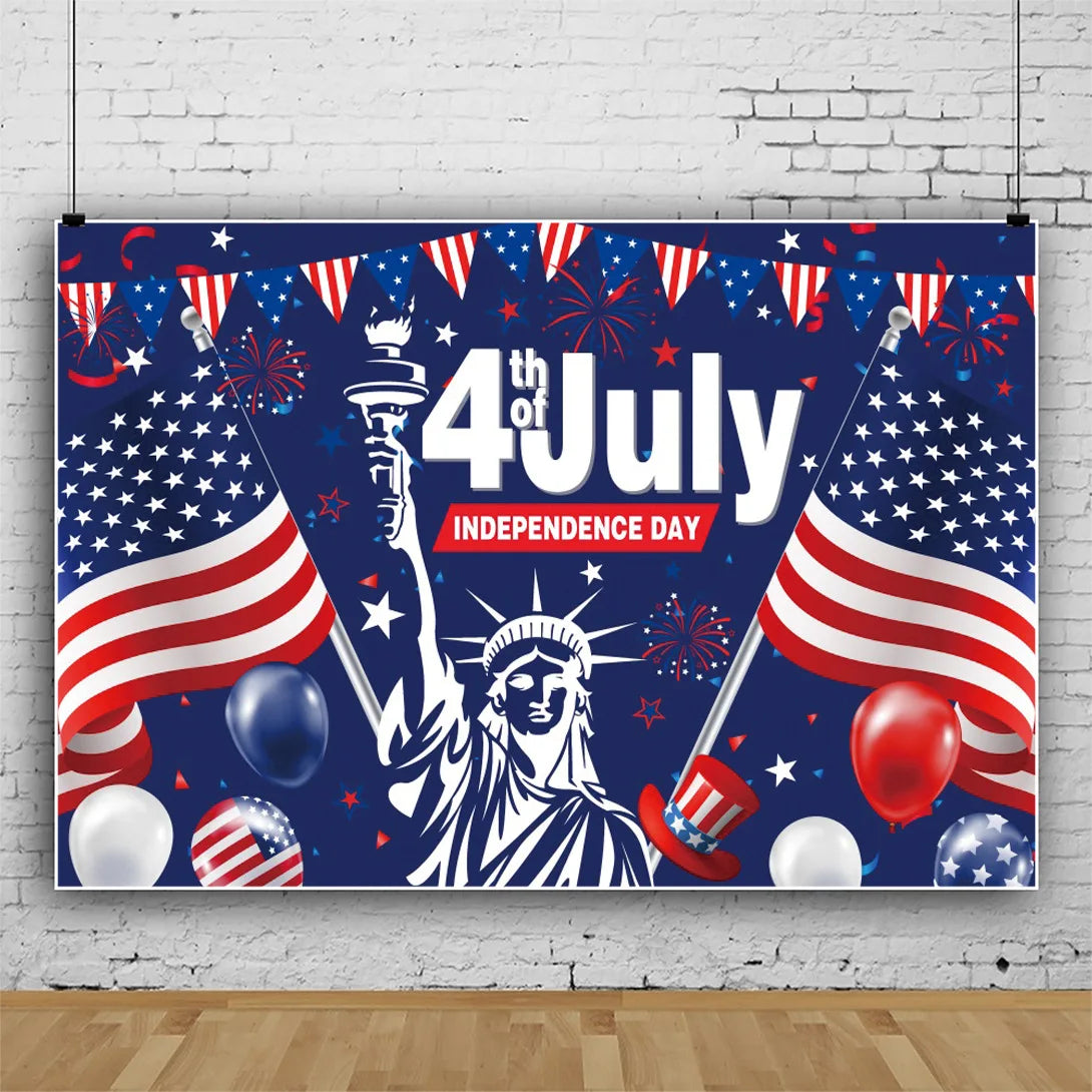 4th of July Party Banner