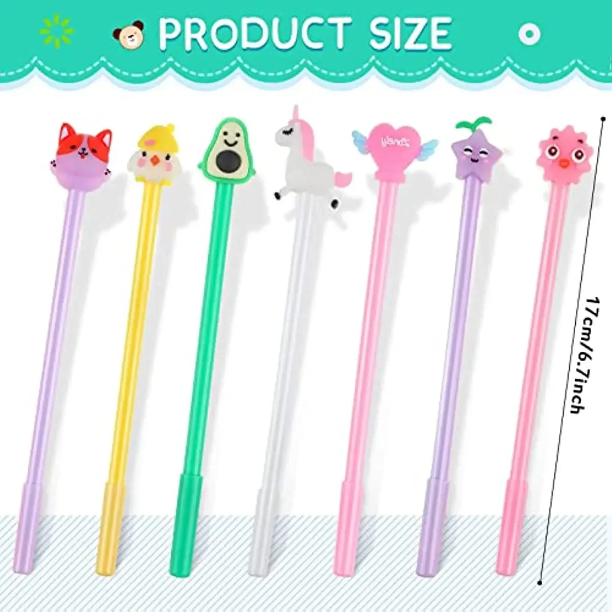 50 Pcs Mixed Gel Ink Pens
