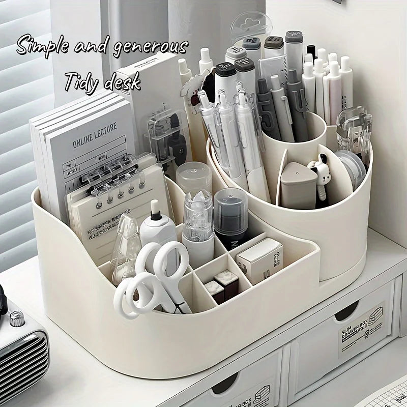 Rotating Desk Organizer with Pen Holder