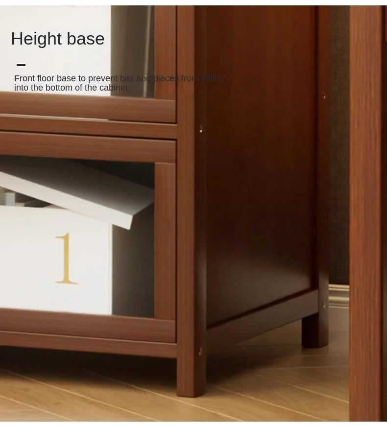 Floor-Standing Bookshelf with Doors