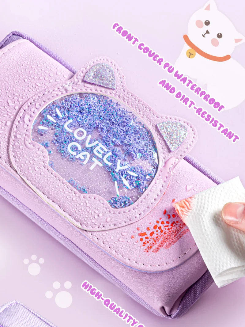 Kawaii Quicksand Pencil Case