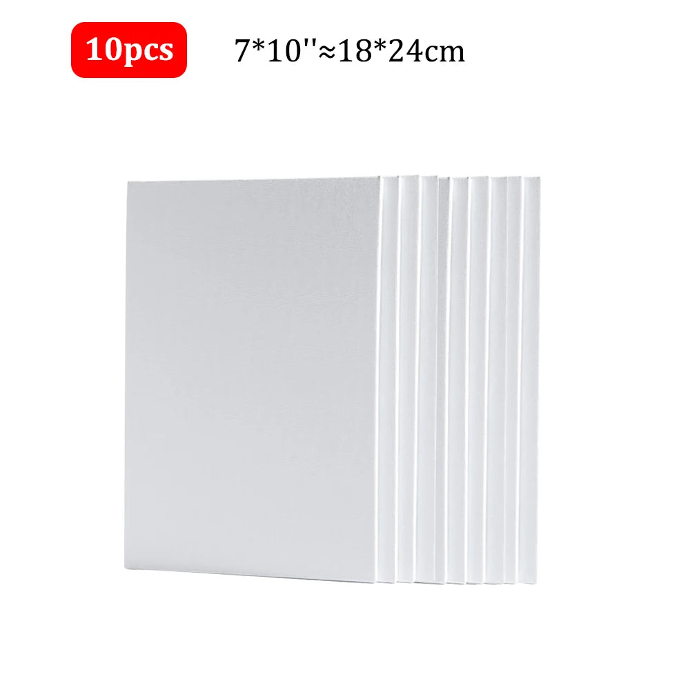 10-Piece Canvas Board Set