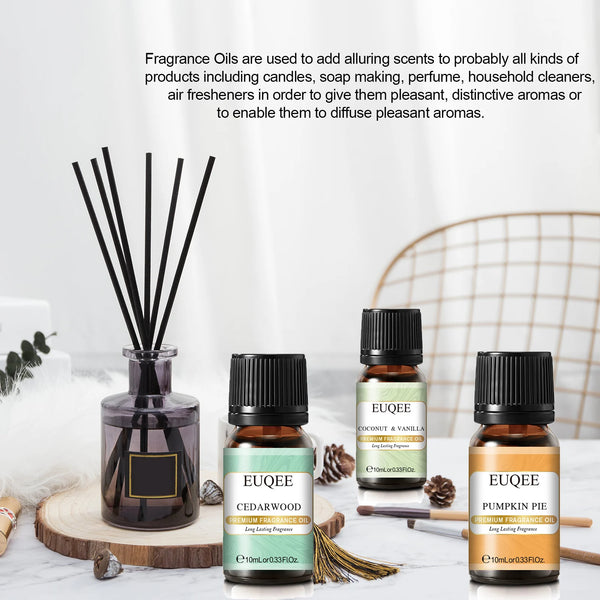 EUQEE 10ML Coconut Vanilla Fragrance Oil