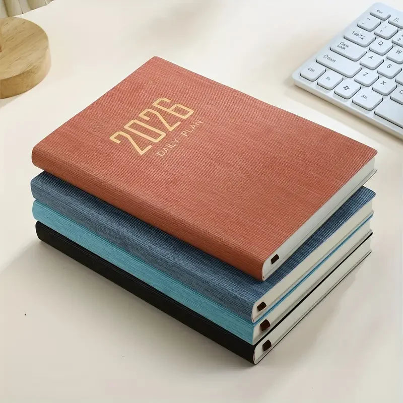 2026 A5 Daily Schedule Notebook – 365-Day Planner