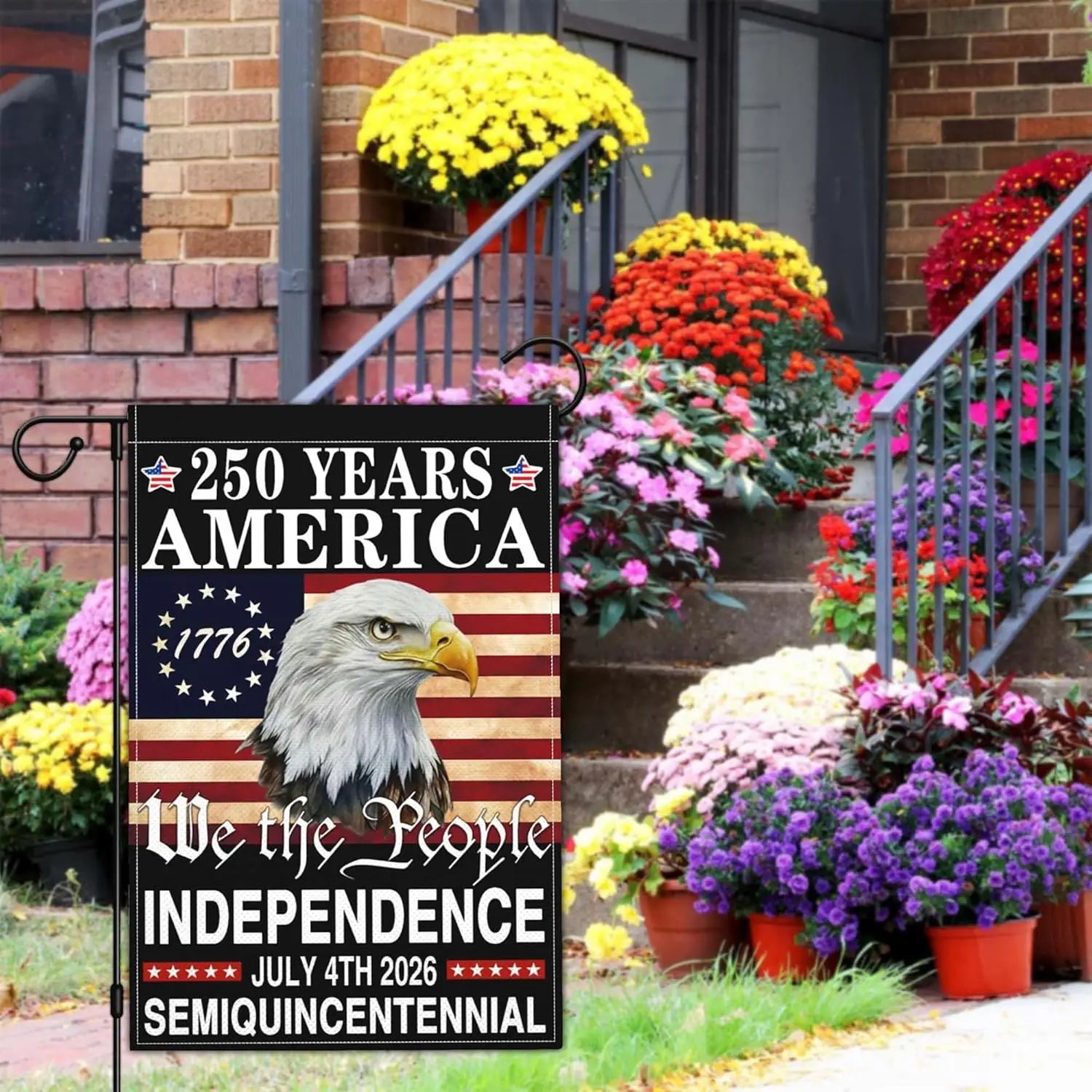 250th USA Patriotic Flag