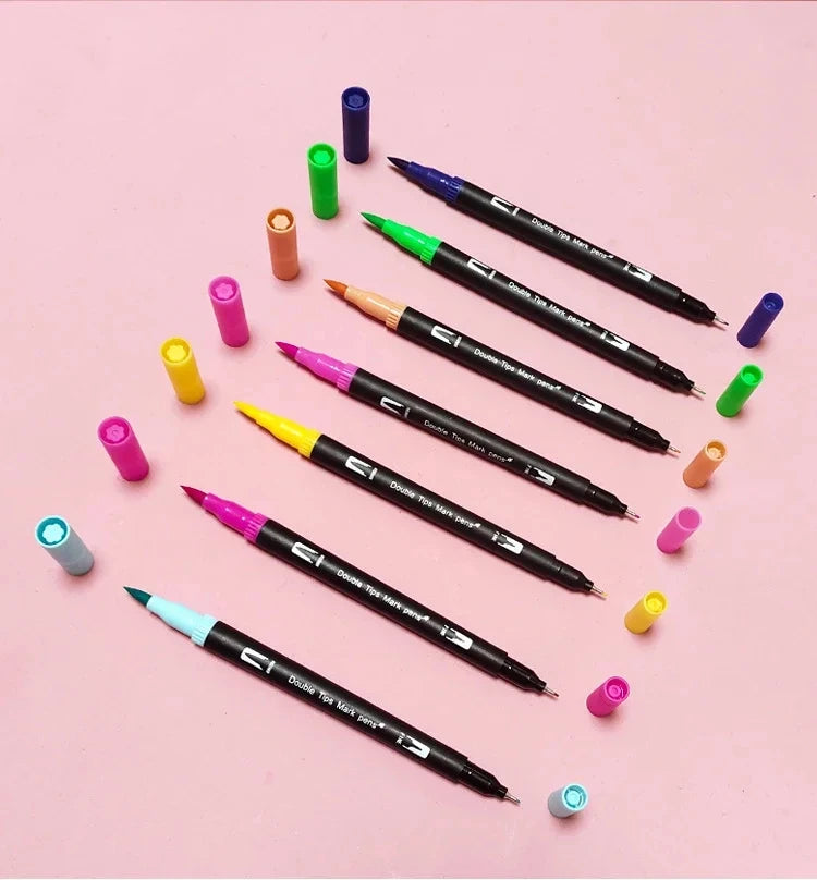 Watercolor & Fine liner Art Set