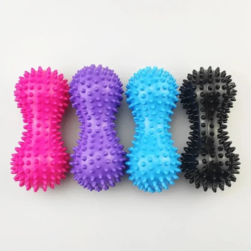 Spiky Peanut Massage Ball – Inflatable PVC Yoga & Fitness Tool