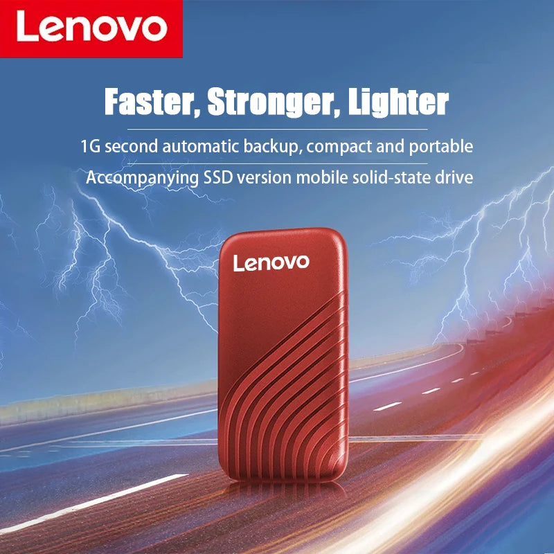 Lenovo High-Speed Portable SSD