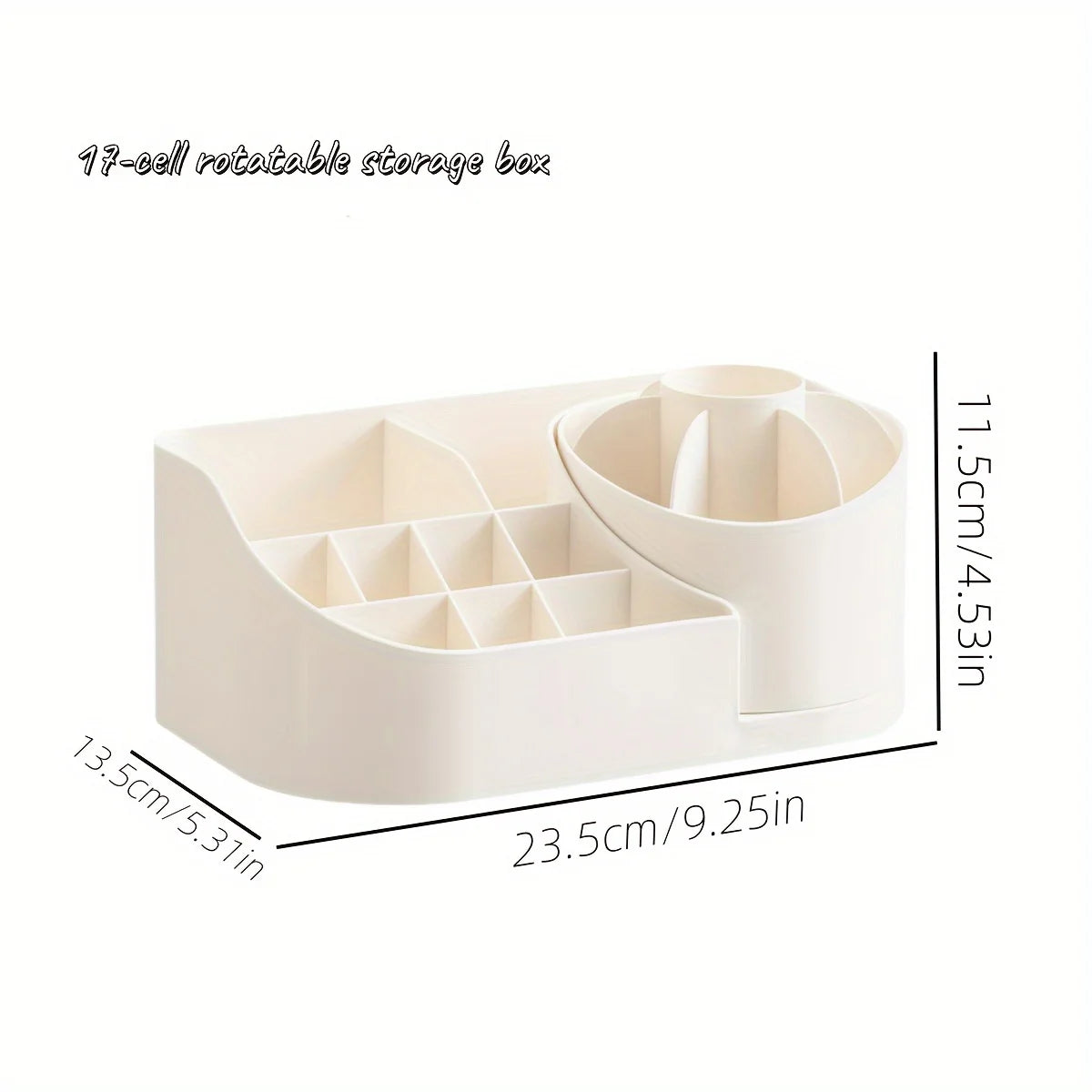 Rotating Desk Organizer with Pen Holder