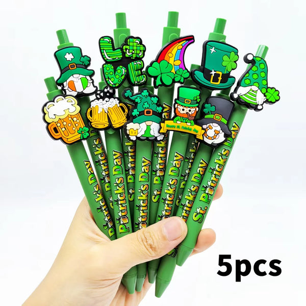 St. Patrick's Day Shamrock Ballpoint Pens