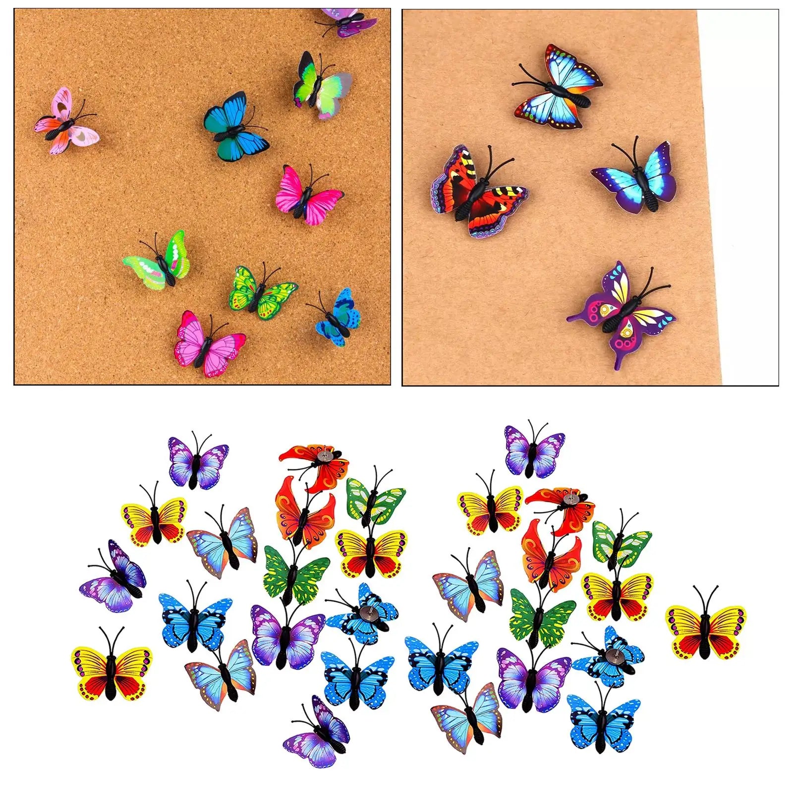 30pcs Travel Marker Push Pins