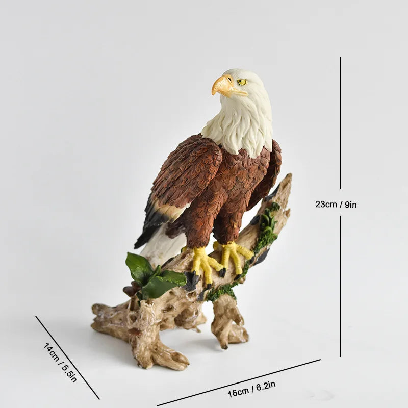 Independence Day July Fourth 7.4th American bald eagle roc wings resin crafts ornaments office hotel high-end eagle decorations