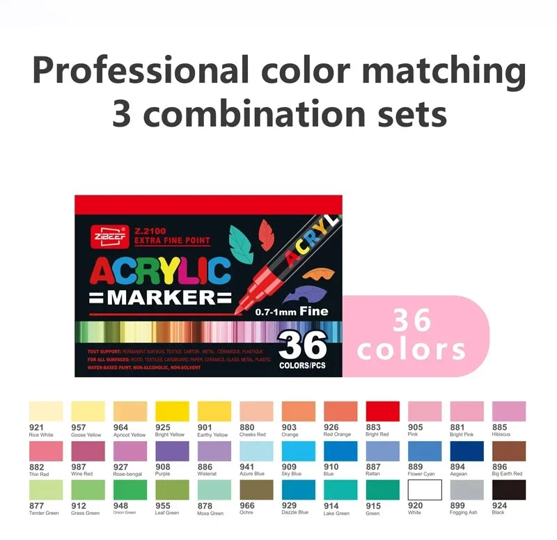 Acrylic Paint Marker Set