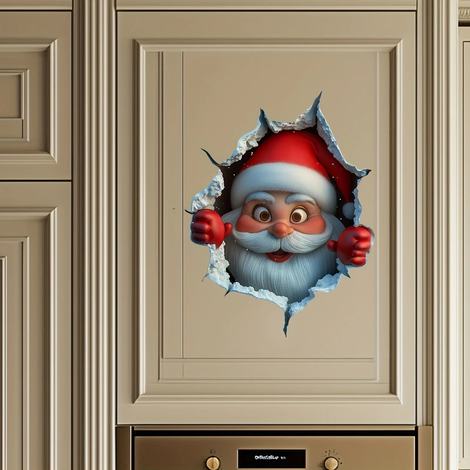 Christmas Santa PVC Wall Sticker
