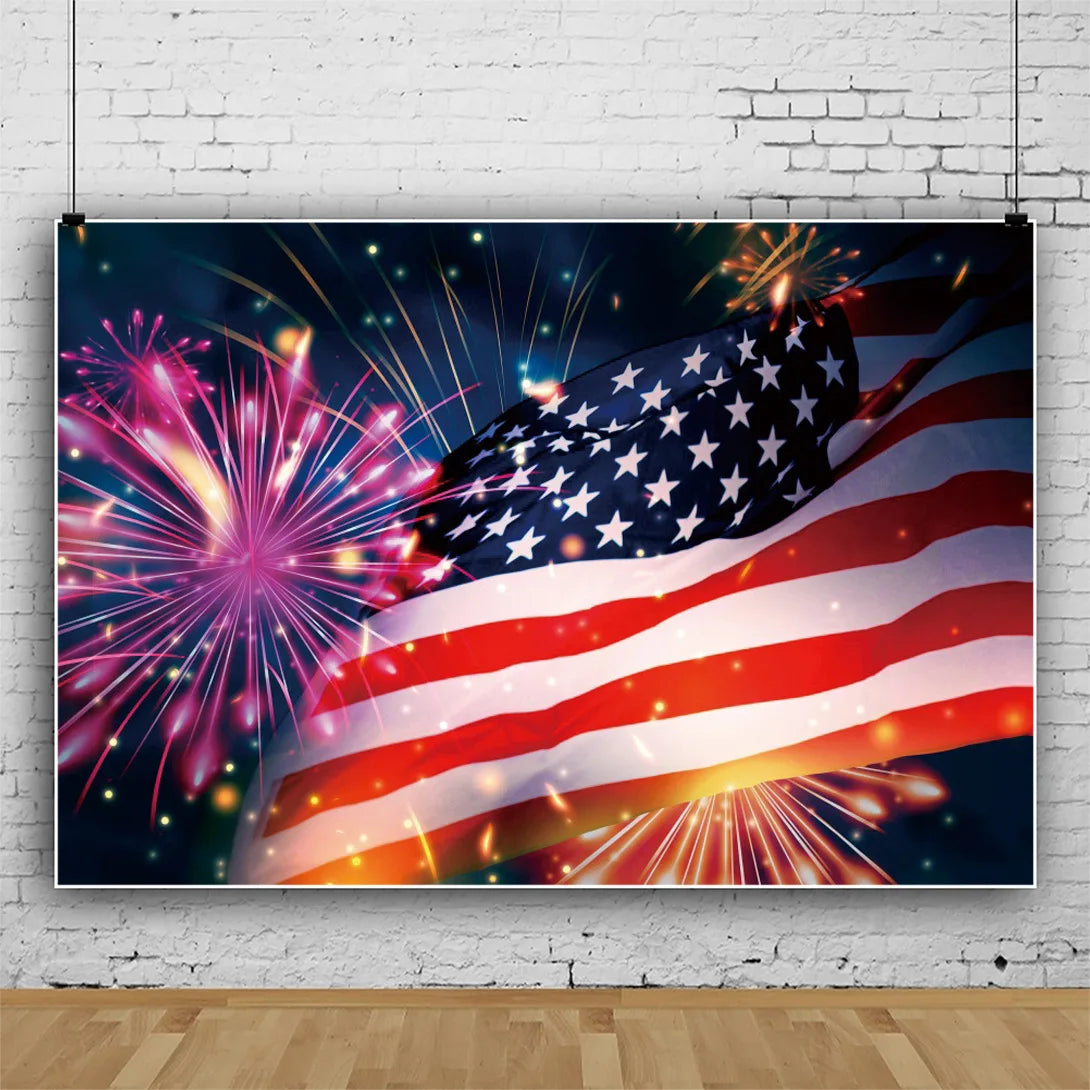 4th of July Party Banner