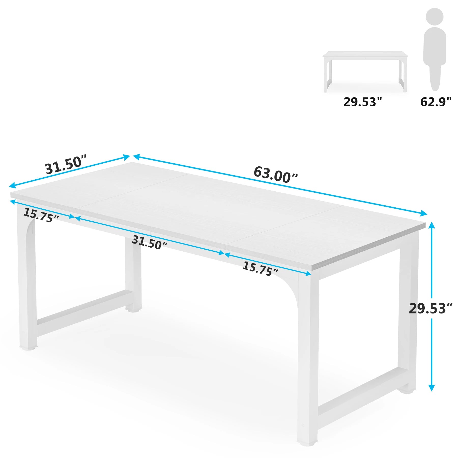 Tribesigns Large Office Desk