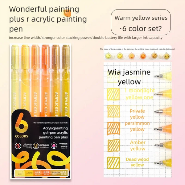 Marker Pen Set – Quick-Dry Non-Toxic